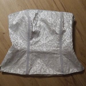 Black House White Market Corset strapless Top